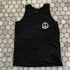 GAP Charcoal Gray Crewneck Tank Kids 12